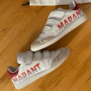 Isabel Marant Logo Sneakers Beth